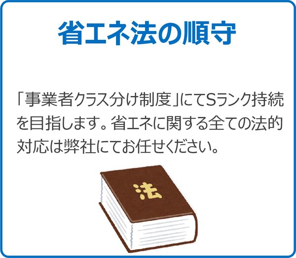 省エネ法の順守